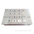 16-Key Stainless Anti-riot PCI Approved Encrypted PinPad